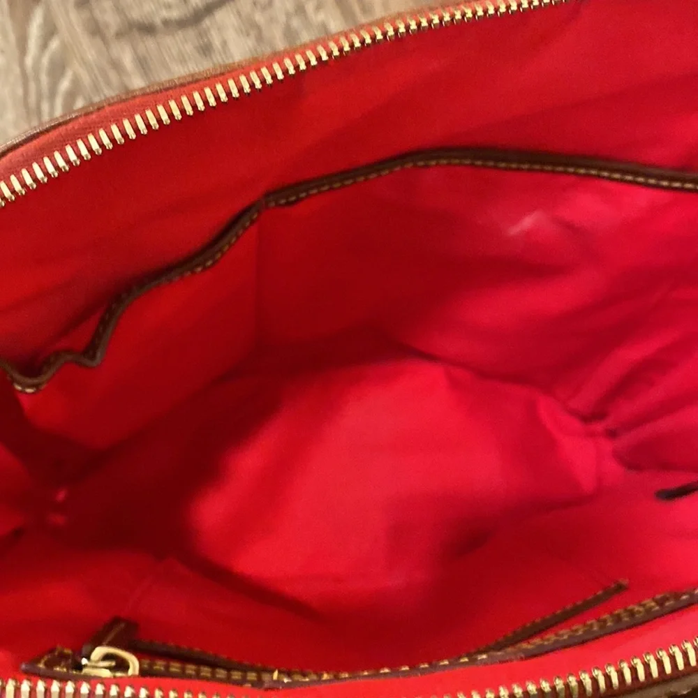 Dooney Bourke Florentine Zip Pod Backpack chestnut - Picture 10 of 13